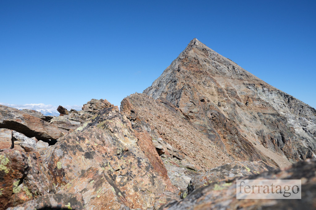 From Mont Ross di Comboé towards Monte Emilius summit