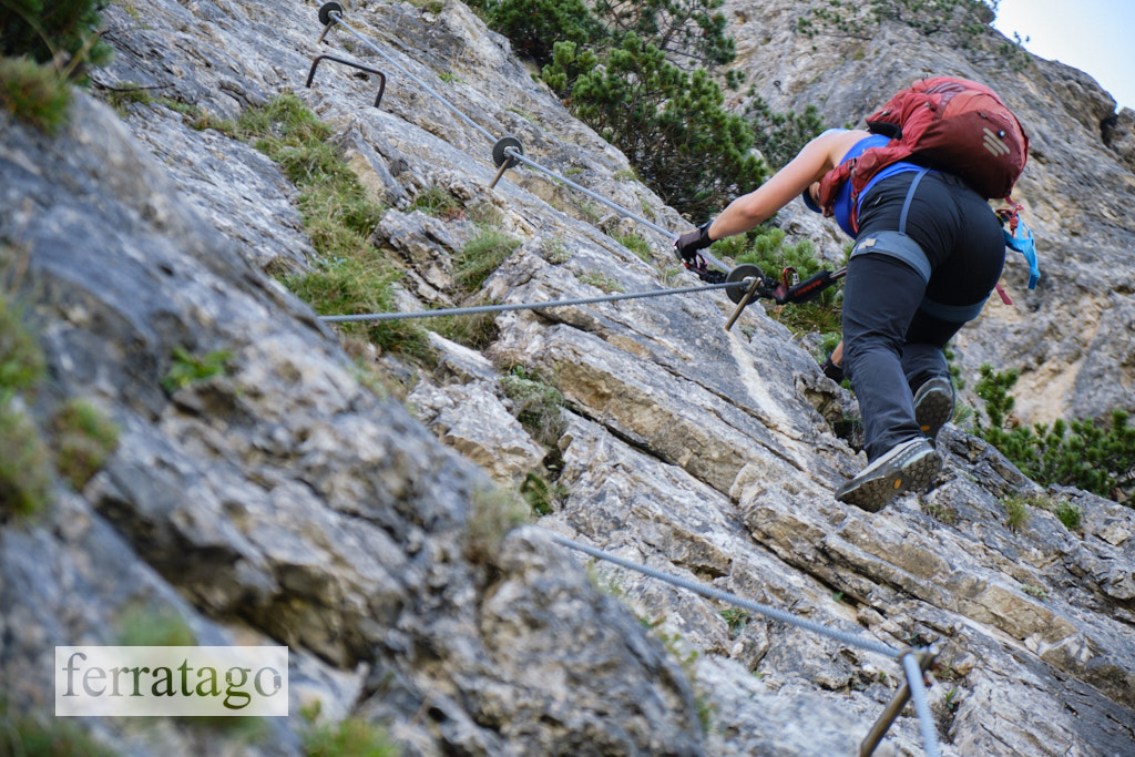 Sci Club 18 via ferrata